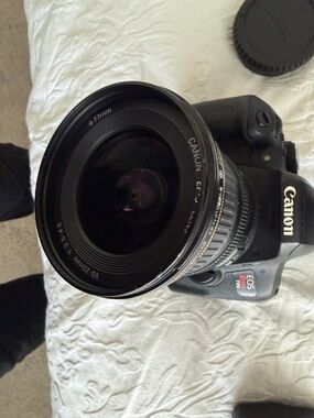 Canon Rebel Eos T6i with 10-22mm Wide-Angle Lens including Speedlite 430 EX II